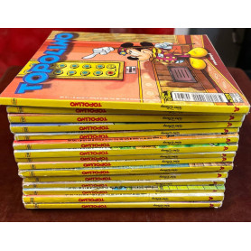 Lotto 17 fumetti Topolino (n° compresi tra 2300 e 2399 in descrizione).