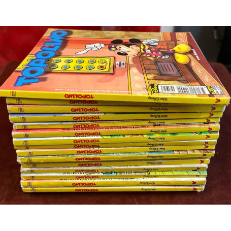 Lotto 17 fumetti Topolino (n° compresi tra 2300 e 2399 in descrizione).