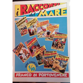 I racconti del mare. Serie completa dal n. 1 al n. 10. Ristampa anastatica.