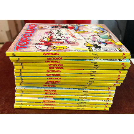 Lotto 18 fumetti Topolino (n° compresi tra 2400 e 2499 in descrizione).