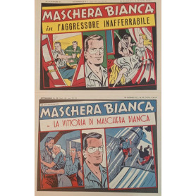 Le avventure di maschera bianca serie completa dal n. 1 al n. 20.