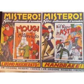 Mistero! Albo settimanale d'avventure. Serie dal n. 1 al nn. 11.