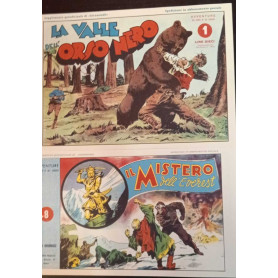 Avventure di ieri e di oggi. Serie dal n. 1 al n. 8. Ristampa anastatica.