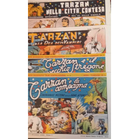 Raccolta "Albi costellazione" serie Tarzan n. 1/4.