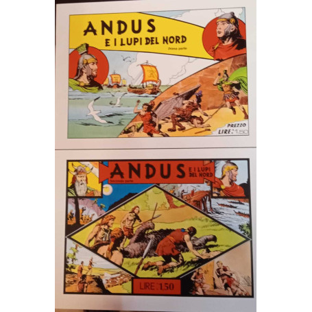Andus e i lupi del nord. Prima e seconda parte.