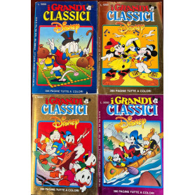 Lotto 4 fumetti I grandi Classici Disney (n° 51-53-54-59).