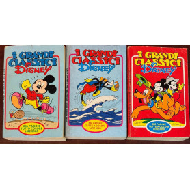 Lotto 3 fumetti I Grandi Classici Disney (n° 21-23-30).
