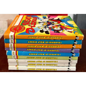 Lotto 9 fumetti I Classici di Walt Disney (da n° 170 a 178).