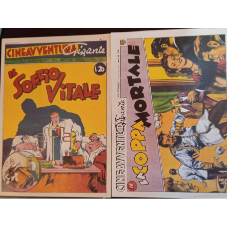 Cineavventura gigante serie dal n. 1 al n. 58.