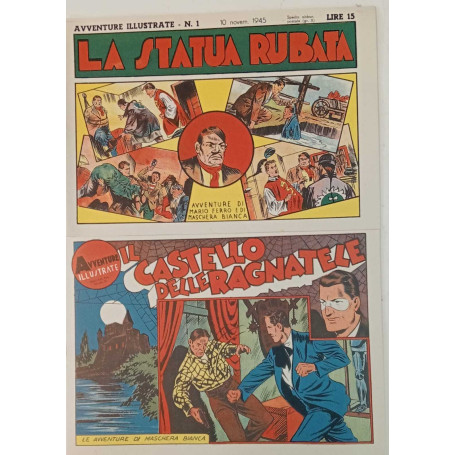 Avventure illustrate n. 24 albi. Ristampa anastatica.