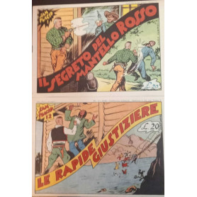 Albi "Forza e coraggio. Serie dal n. 1 al n. 12. Ristampa anastatica.