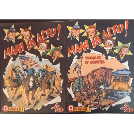 Mani in alto. Serie dal n. 1 al n. 48. Ristampa anastatica.