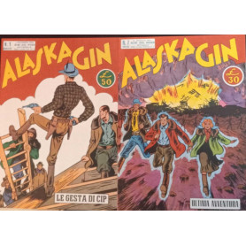 Alaska Gin. Serie completa nuova serie dal n. 1 al n.7. Ristampa anastatica.