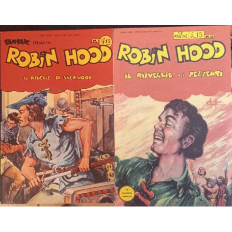 Robin Hood Serie completa 1/32. Ristampa anastatica.