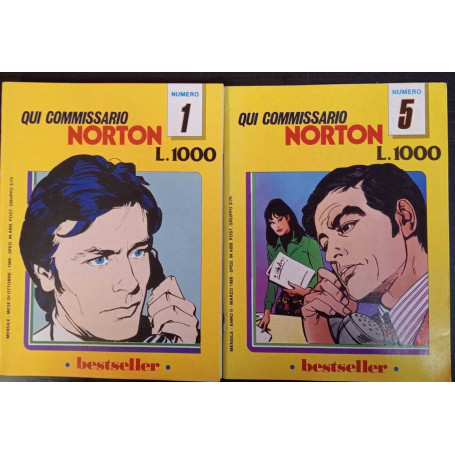 Qui commissario Norton. Serie n 1/5. .