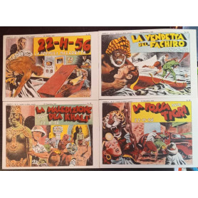 22-H-56 "Grandi Avventure" serie completa 1/4. Ristampa anastatica.