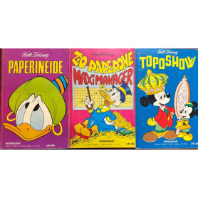Lotto 3 fumetti I Classici di Walt Disney (n° 37-38-39).