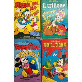 Lotto 4 fumetti I Classici di Walt disney (n° 40-41-42-45).