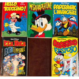 Lotto 5 fumetti I Classici di Walt Disney (da n° 81 a 85).