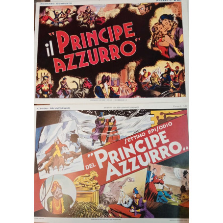 Il principe azzurro. Serie completa 1/7. Ristampa anastatica.