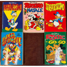 Lotto 5 fumetti I Classici di Walt Disney (n° 108-109-113-114-115).