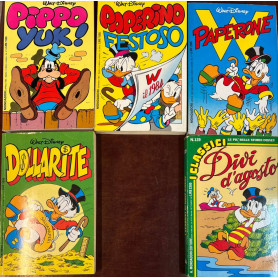 Lotto 5 fumetti I Classici di Walt Disney (n° 85-86-124-126-129).