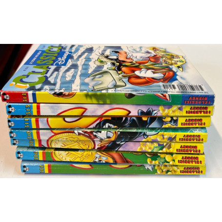Lotto 7 fumetti I Classici Disney (n° 302-306-309-310-311-313-314).