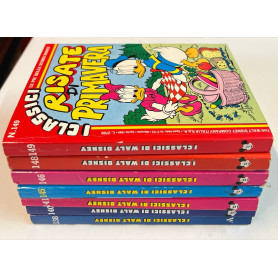 Lotto 7 fumetti I Classici di Walt Disney (n° 138-140-141-145-146-148-149).