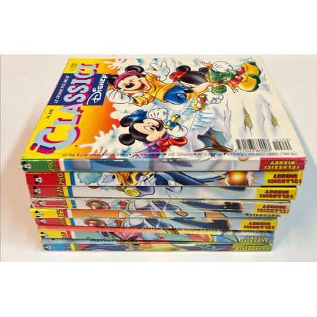 Lotto 8 fumetti I Classici di Walt Disney (n° 267-269-275-278-279 in doppia copia-280-290).