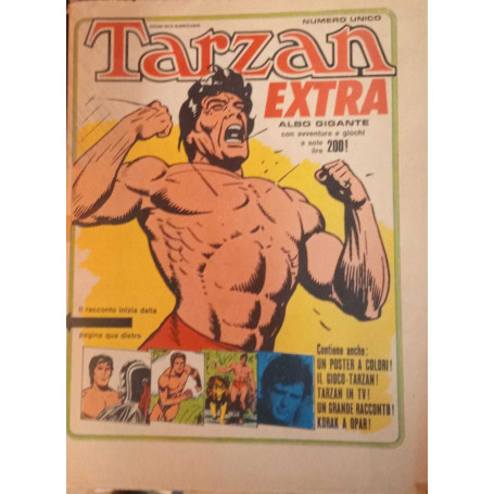Tarzan extra albo gigante. Numero unico.