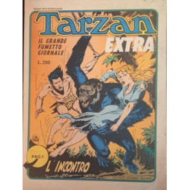 Tarzan extra. Il grande fumetto giornale. L'incontro.
