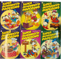 Lotto 6 fumetti Super Almanacco Paperino (n°6-9-11-13-14-15).