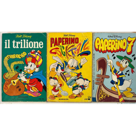 Lotto 3 volumi I Classici di Walt Disney (n° 41-49-53).