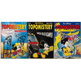 Lotto 3 volumi Topomistery (n° 2-6-13).