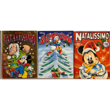 Lotto 3 fumetti Natalissimo (n° 2-29-32).