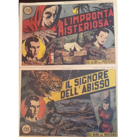 Gli Albi del Mistero. Ipnos. Serie completa 1/5. Ristampa anastatica.
