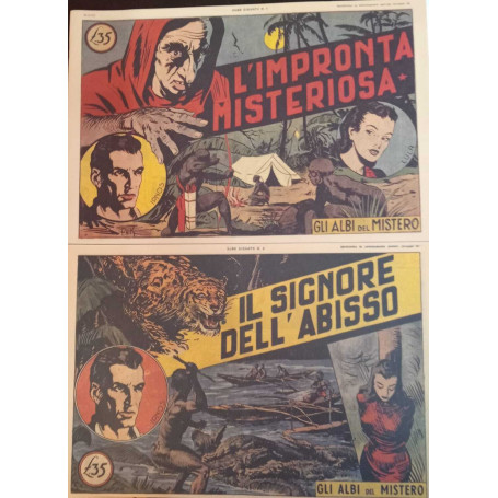 Gli Albi del Mistero. Ipnos. Serie completa 1/5. Ristampa anastatica.