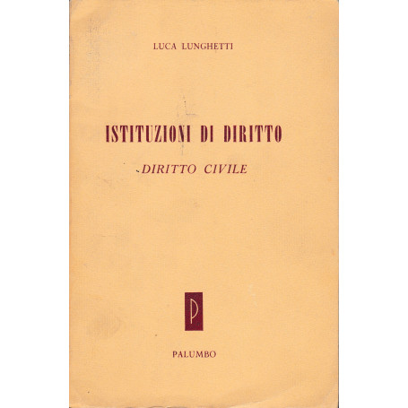 Istituzioni di Diritto - Diritto civile