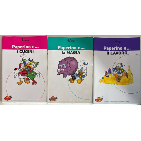Lotto 3 fumetti Disney Gli eroi del fumetto (n° 6-7-8).