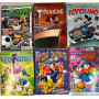 Lotto 6 fumetti Walt Disney (titoli in descrizione).