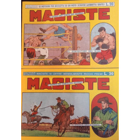 Collana Maciste. Serie dal n. 1 al n. 42. Ristampa anastatica.