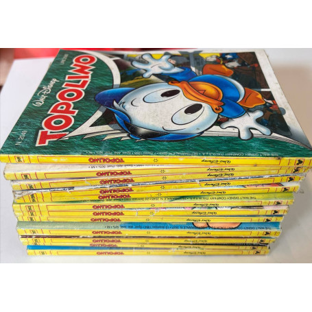 Lotto 12 fumetti Topolino (n° compresi tra 2030 e 2050 in descrizione).