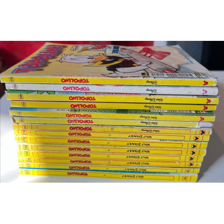 Lotto 14 fumetti vari Topolino (numeri in descrizione).