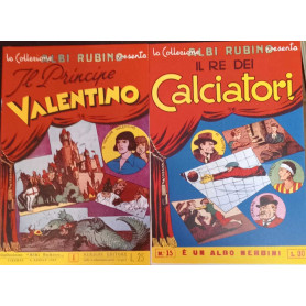 Collezione "Albi rubino". Serie completa 1/15. Ristampa anastatica.