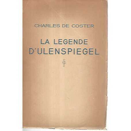 La legende d'ulenspiegel