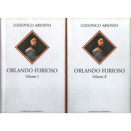 Orlando Furioso due volumi.