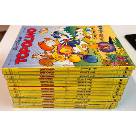 Lotto 14 fumetti Topolino (n° compresi tra 1900 e 1920 in descrizione).