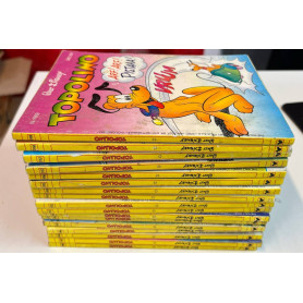 Lotto 17 fumetti Topolino (n° compresi tra 1940 e 1960 in descrizione).