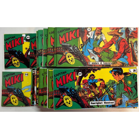 Capitan Miki. Collana Scudo. Serie XI (da n° 1 a 42).