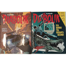 Il grande Diabolik n 3/1999 e n. 2/2016.
